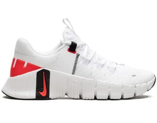 Nike Metcon 5 "White/Bright Crimson